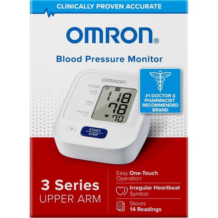 Omron 3 Series Upper Arm Blood Pressure Monitor