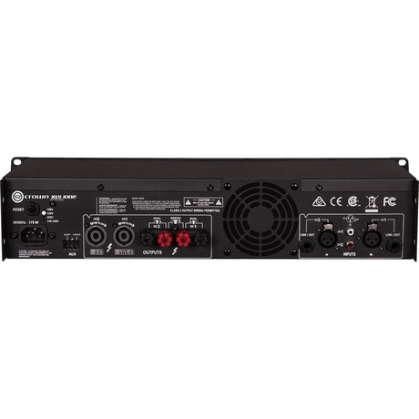 Crown XLS 1002 Amplifier - 700 W RMS - 2 Channel - Black