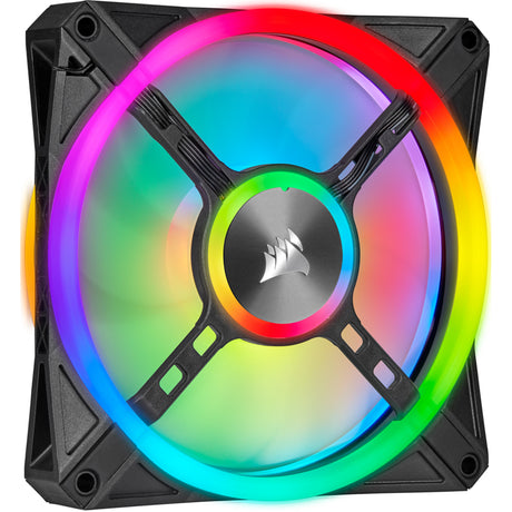 Corsair iCUE QL120 RGB 120mm PWM Single Fan - 1 Pack