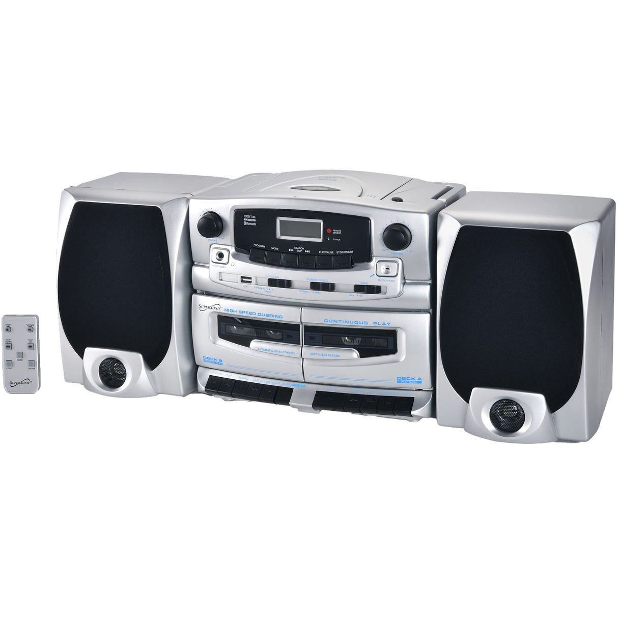 Supersonic SC-2121BT Micro Hi-Fi System - Black