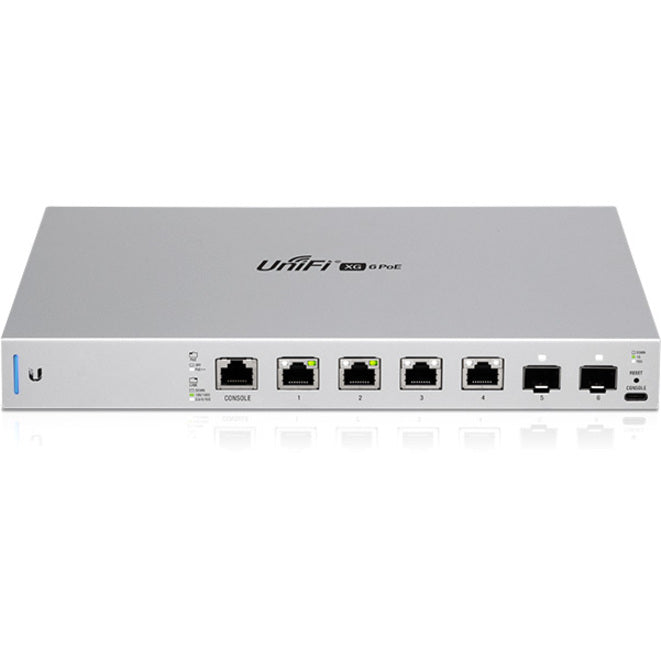 Ubiquiti 10 Gigabit 6-Port 802.3bt UniFi Switch