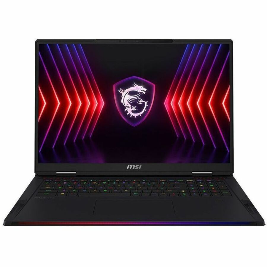 MSI Raider 18 HX A14V Raider 18 HX A14VHG-268US 18" Gaming Notebook - UHD+ - Intel Core i9 14th Gen i9-14900HX - 32 GB - 1 TB SSD - Core Black