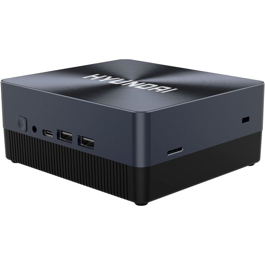 Hyundai Mini PC, Windows 10 Pro, Intel Core-i5, 8GB RAM, 256GB M.2 SSD, 2 HDMI Ports, Supports 2.5" SATA SSD Slot, VESA Mount Included, AC WiFi