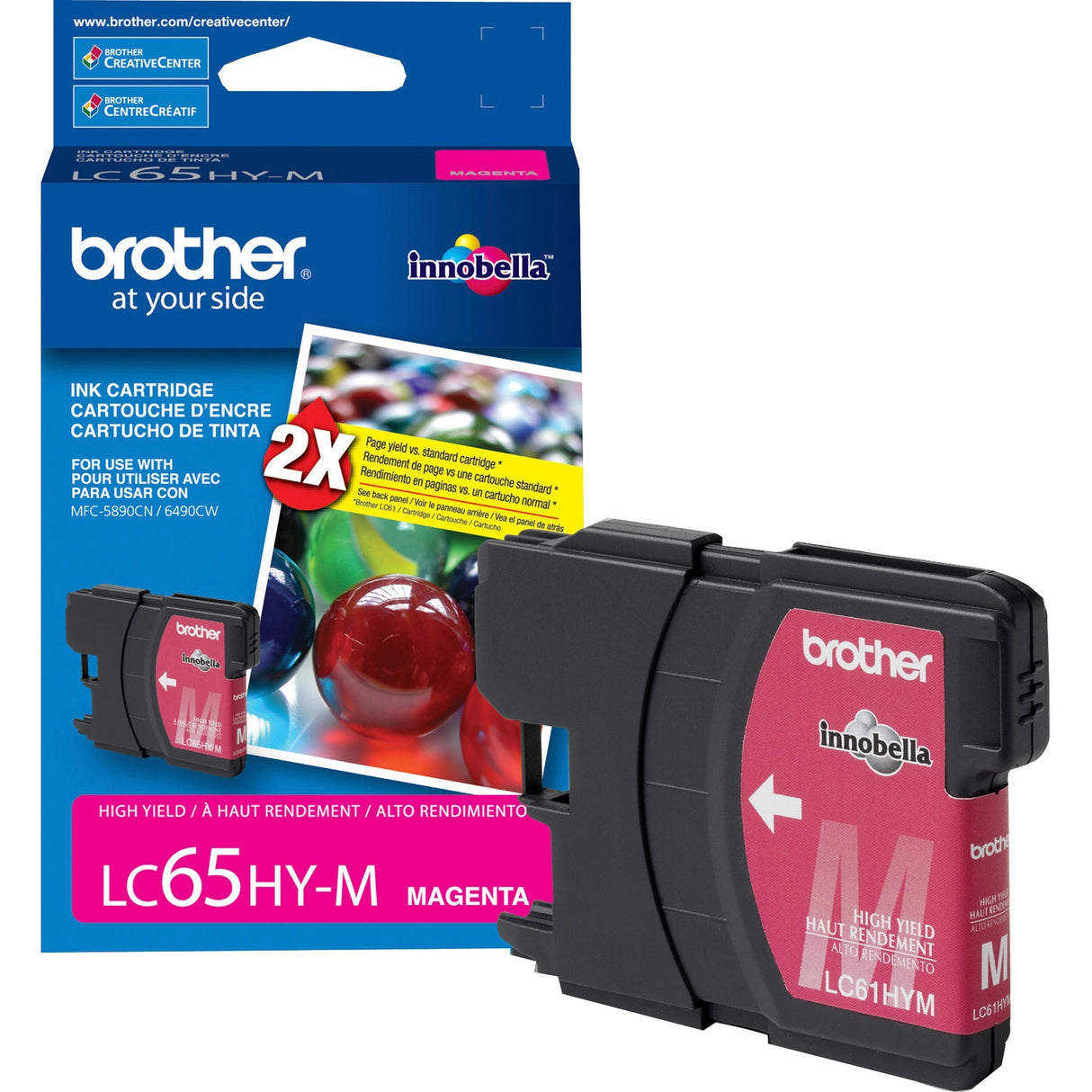 Brother LC65HYM Original Ink Cartridge