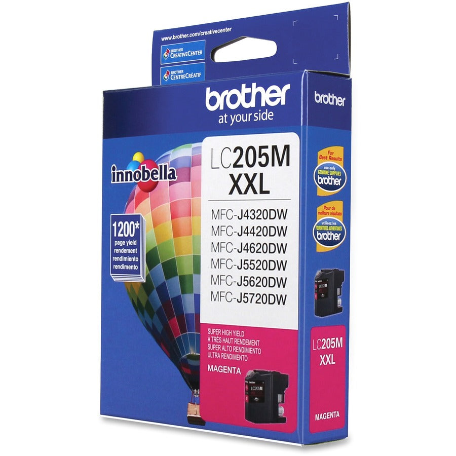 Brother Genuine Innobella LC205M Super High Yield Magenta Ink Cartridge