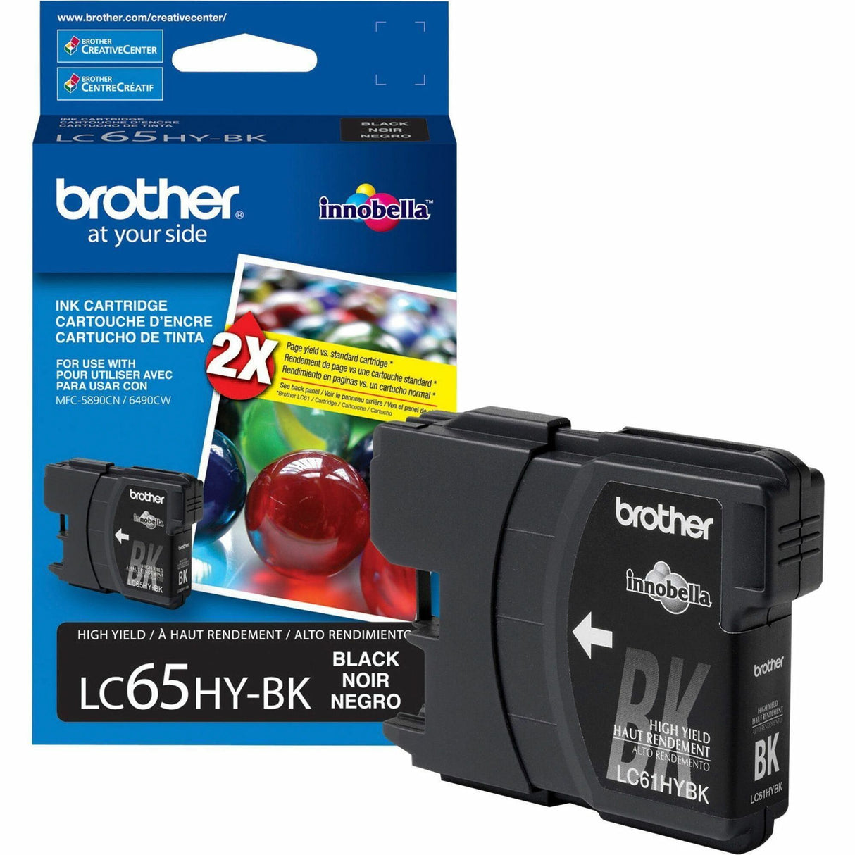 Brother LC65HYBK Original Ink Cartridge