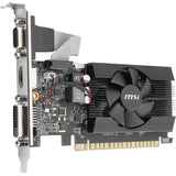 MSI NVIDIA GeForce GT 710 Graphic Card - 2 GB DDR3 SDRAM - Low-profile