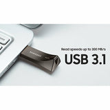 Samsung BAR Plus USB 3.1 Flash Drive 64GB Titan Grey