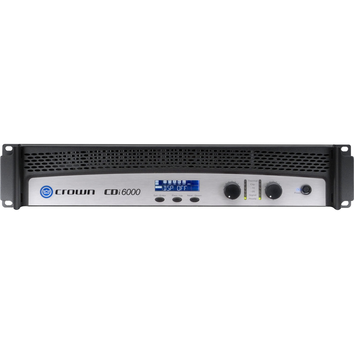 Crown CDi 6000 Amplifier - 4200 W RMS - 2 Channel - Black