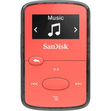 SanDisk Clip Jam SDMX26-008G-G46R 8 GB Flash MP3 Player - Red