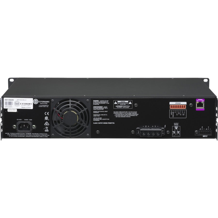 Crown CDi DriveCore 2|600 Amplifier - 1200 W RMS - 2 Channel