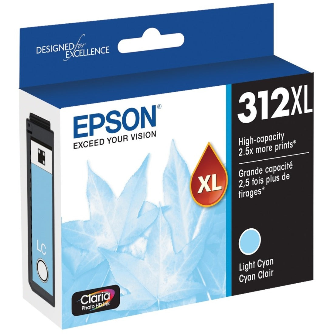 Epson Claria Photo HD T312XL Original Inkjet Ink Cartridge - Light Cyan Pack