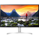 LG 32UN650-W 32" Class 4K UHD LCD Monitor - 16:9 - Black, Silver