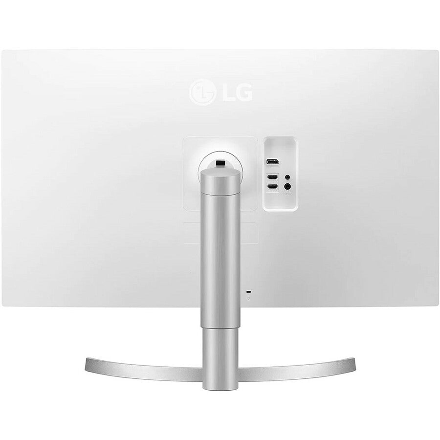 LG 32UN650-W 32" Class 4K UHD LCD Monitor - 16:9 - Black, Silver