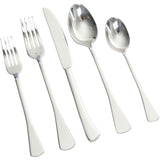 Gibson Elite Verdi 20 Piece Flatware Set, Silver