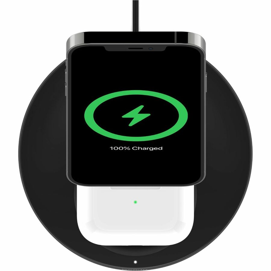 Belkin 2-in-1 Wireless Charger Stand with Official MagSafe Charging 15W