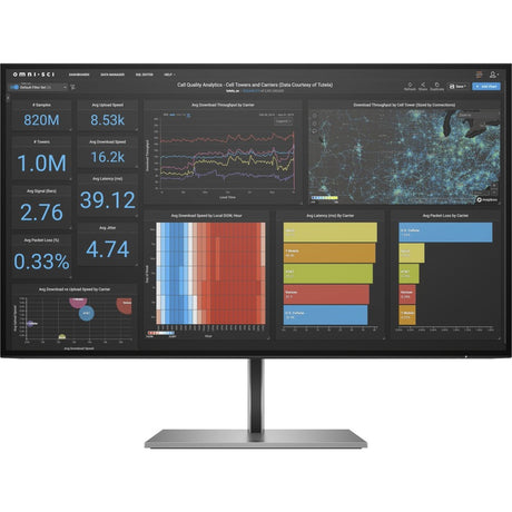 HP Z27q G3 27" Class WQHD LCD Monitor - 16:9 - Silver