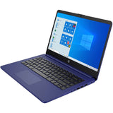 HP 14-dq0000 14-dq0050nr 14" Touchscreen Notebook - HD - 1366 x 768 - Intel Celeron N4020 Dual-core (2 Core) 1.10 GHz - 4 GB Total RAM - 64 GB Flash Memory - Indigo Blue