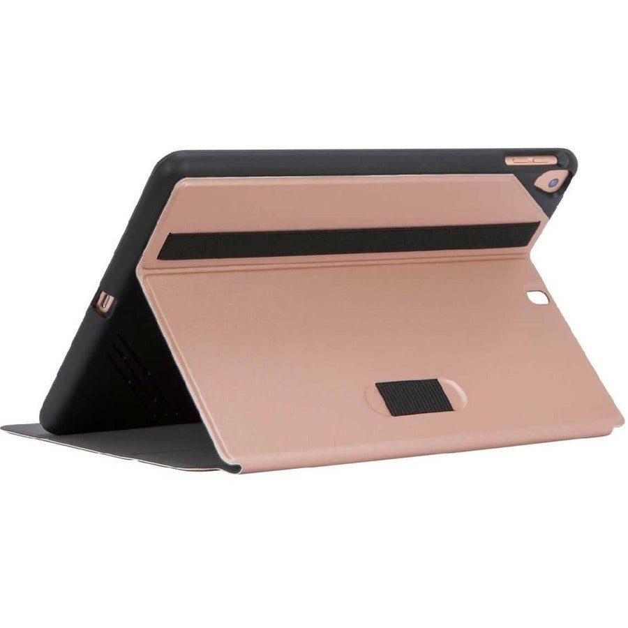 Targus Click-In THZ85008GL Carrying Case for 10.2" to 10.5" Apple iPad Air, iPad Pro, iPad (7th Generation), iPad (9th Generation), iPad (8th Generation) Stylus, Apple Pencil, Tablet, Travel - Rose Gold