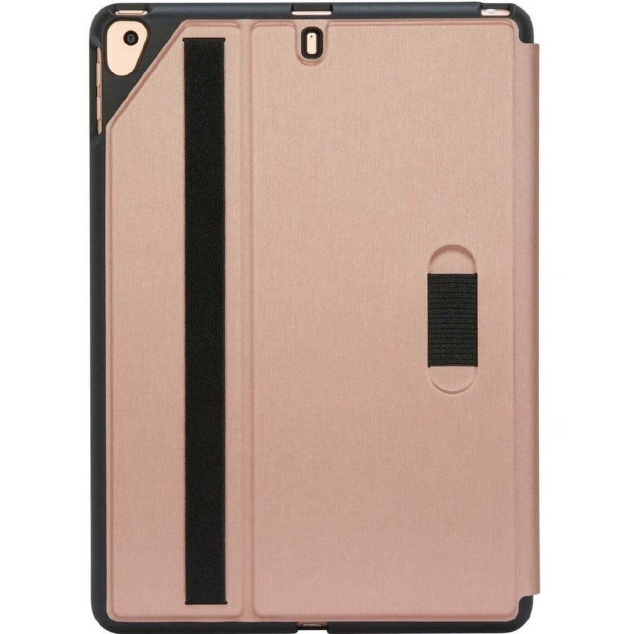 Targus Click-In THZ85008GL Carrying Case for 10.2" to 10.5" Apple iPad Air, iPad Pro, iPad (7th Generation), iPad (9th Generation), iPad (8th Generation) Stylus, Apple Pencil, Tablet, Travel - Rose Gold