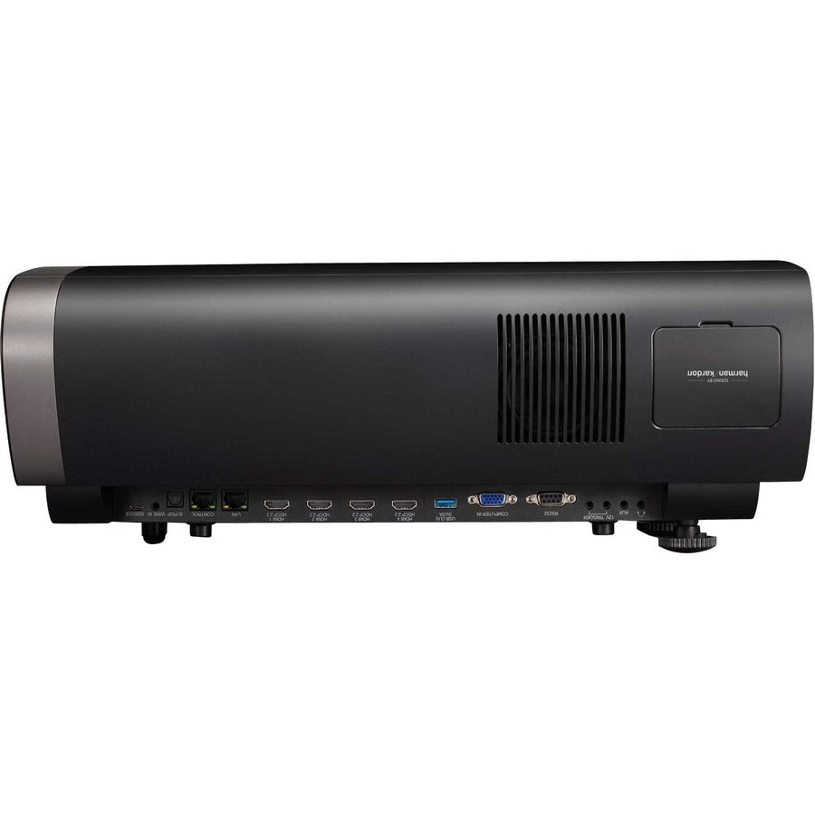 ViewSonic X100-4K True 4K UHD Projector with 1200 ANSI Lumens, Harman Kardon Speakers, HDMI, USB, 125% Rec 709, and Frame Interpolation Technology for Home Theater