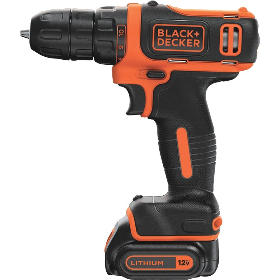 Black & Decker 12-Volt MAX Cordless Lithium Drill/Driver