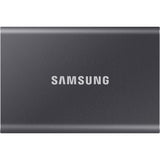 Samsung T7 MU-PC2T0T/AM 2 TB Portable Solid State Drive - External - PCI Express NVMe - Titan Gray