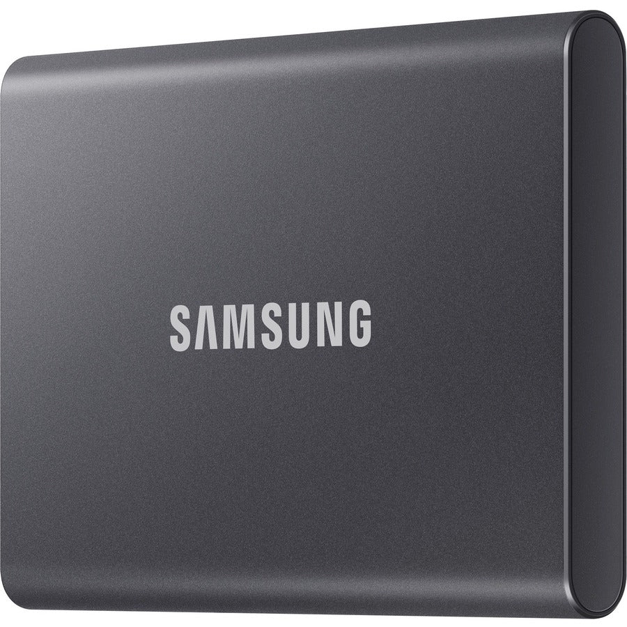 Samsung T7 MU-PC2T0T/AM 2 TB Portable Solid State Drive - External - PCI Express NVMe - Titan Gray