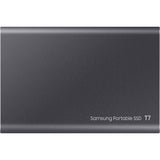 Samsung T7 MU-PC2T0T/AM 2 TB Portable Solid State Drive - External - PCI Express NVMe - Titan Gray