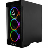 CLX SET Gaming Desktop - Liquid Cooled AMD Ryzen 9 7900X 4.7GHz 12-Core Processor, 32GB DDR5 Memory, GeForce RTX 4070 Ti 12GB GDDR6X Graphics, 1TB SSD, 4TB HDD, WiFi, Windows 11 Home 64-bit