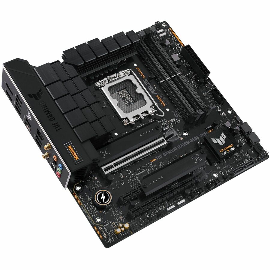 TUF TUF GAMING B760M-PLUS WIFI Gaming Desktop Motherboard - Intel B760 Chipset - Socket LGA-1700 - Micro ATX