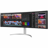 LG 49WQ95C-W 49" Class UW-QHD Curved Screen Gaming LCD Monitor - 32:9