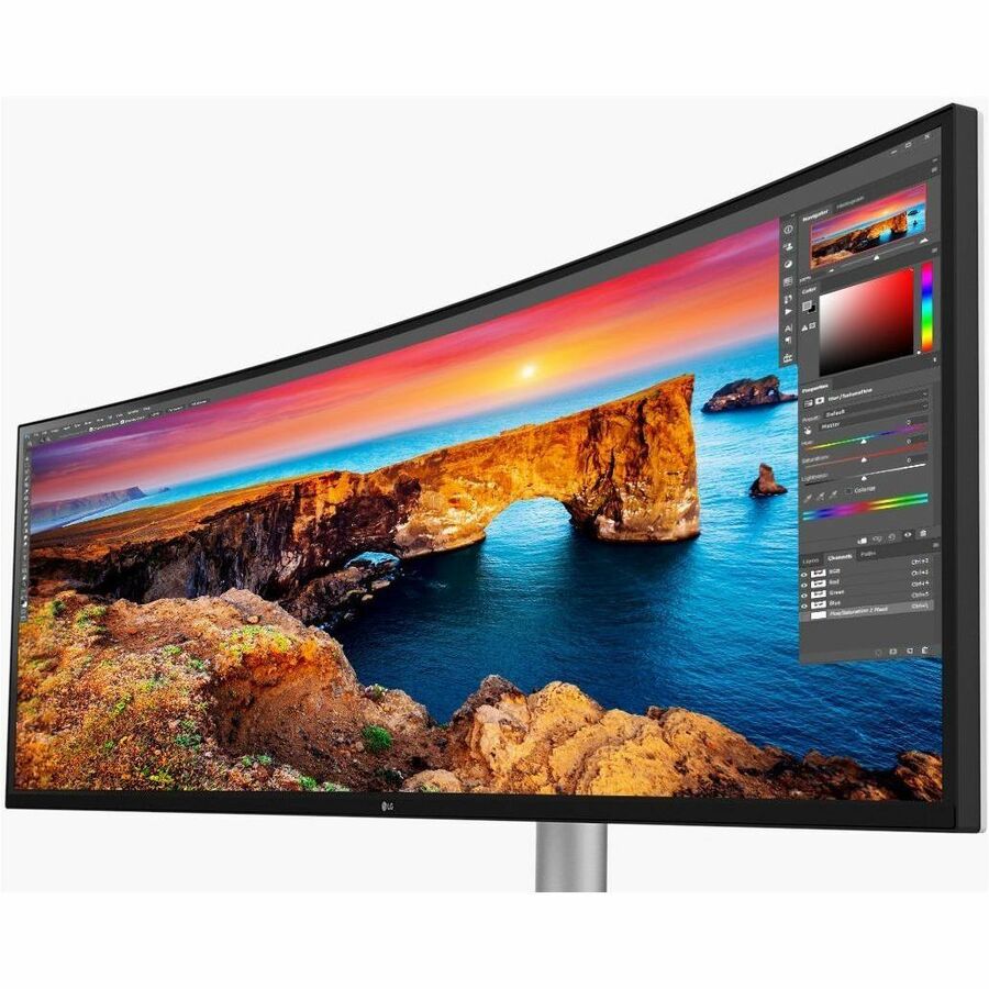 LG 49WQ95C-W 49" Class UW-QHD Curved Screen Gaming LCD Monitor - 32:9