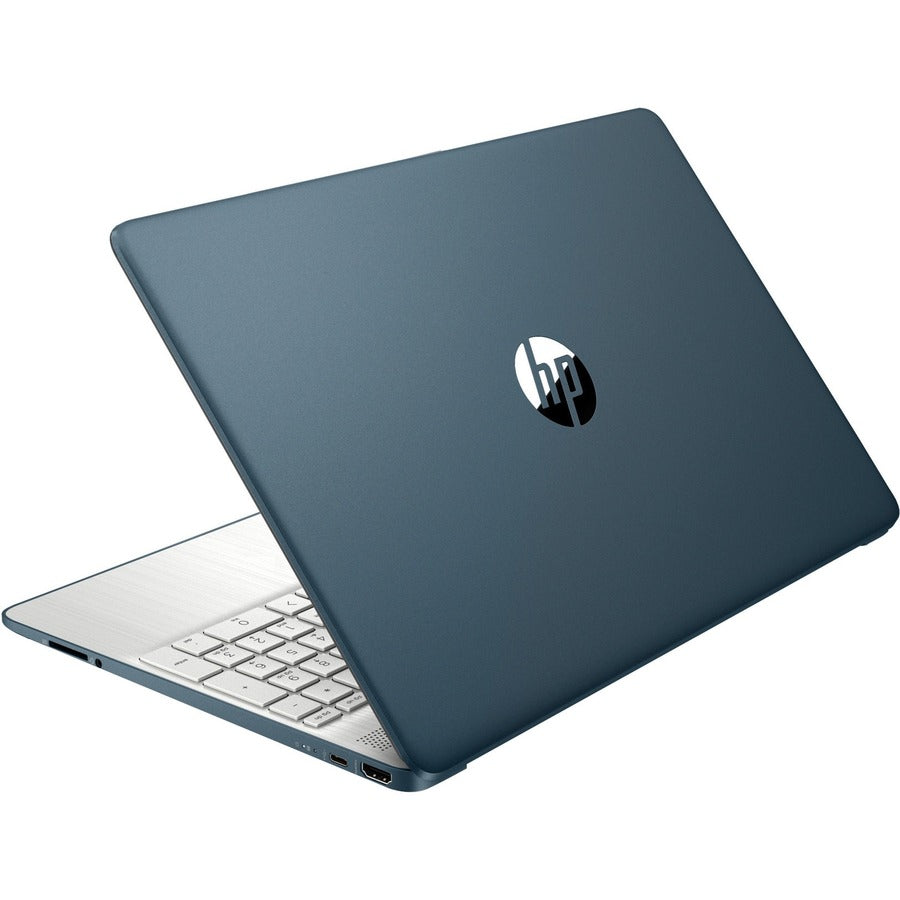 HP 15-dy0000 15-dy0700tg 15.6" Notebook - HD - 1366 x 768 - Intel Pentium Silver N5030 Quad-core (4 Core) 1.10 GHz - 8 GB Total RAM - 256 GB SSD - Spruce Blue, Natural Silver - Refurbished