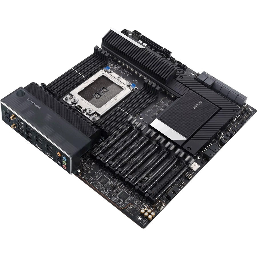 Asus WS WRX80E-SAGE SE WIFI II Desktop Motherboard - AMD WRX80 Chipset - Socket sWRX8 - Extended ATX