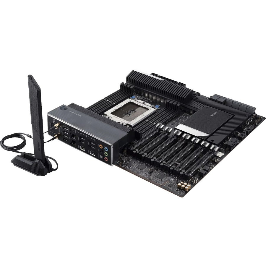 Asus WS WRX80E-SAGE SE WIFI II Desktop Motherboard - AMD WRX80 Chipset - Socket sWRX8 - Extended ATX