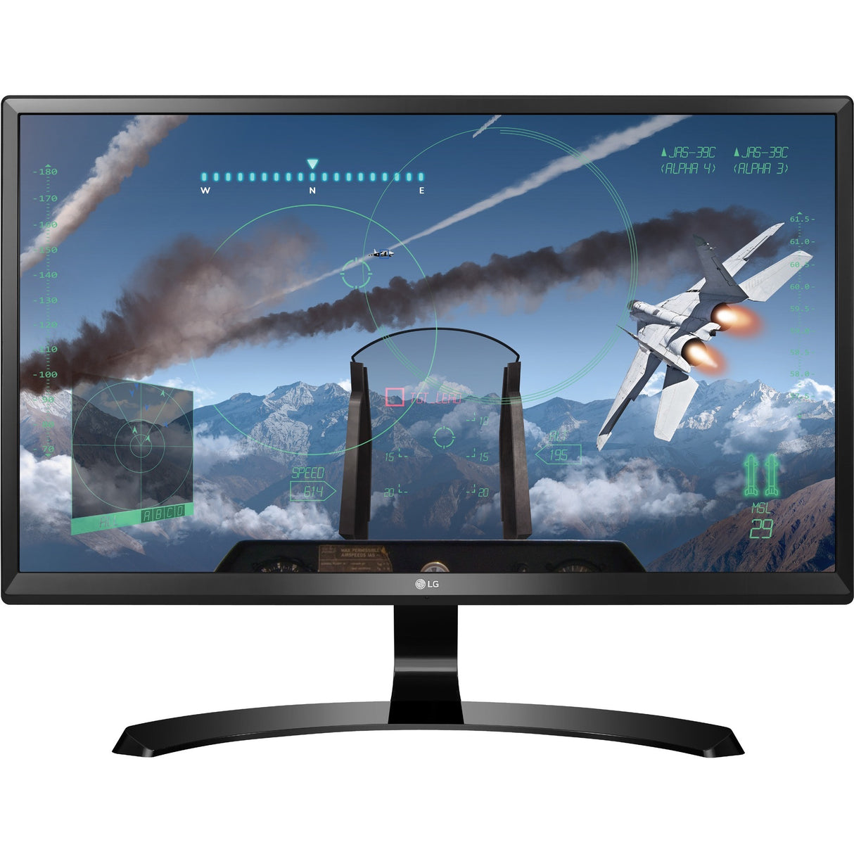 LG 24UD58-B 24" Class 4K UHD Gaming LCD Monitor - 16:9