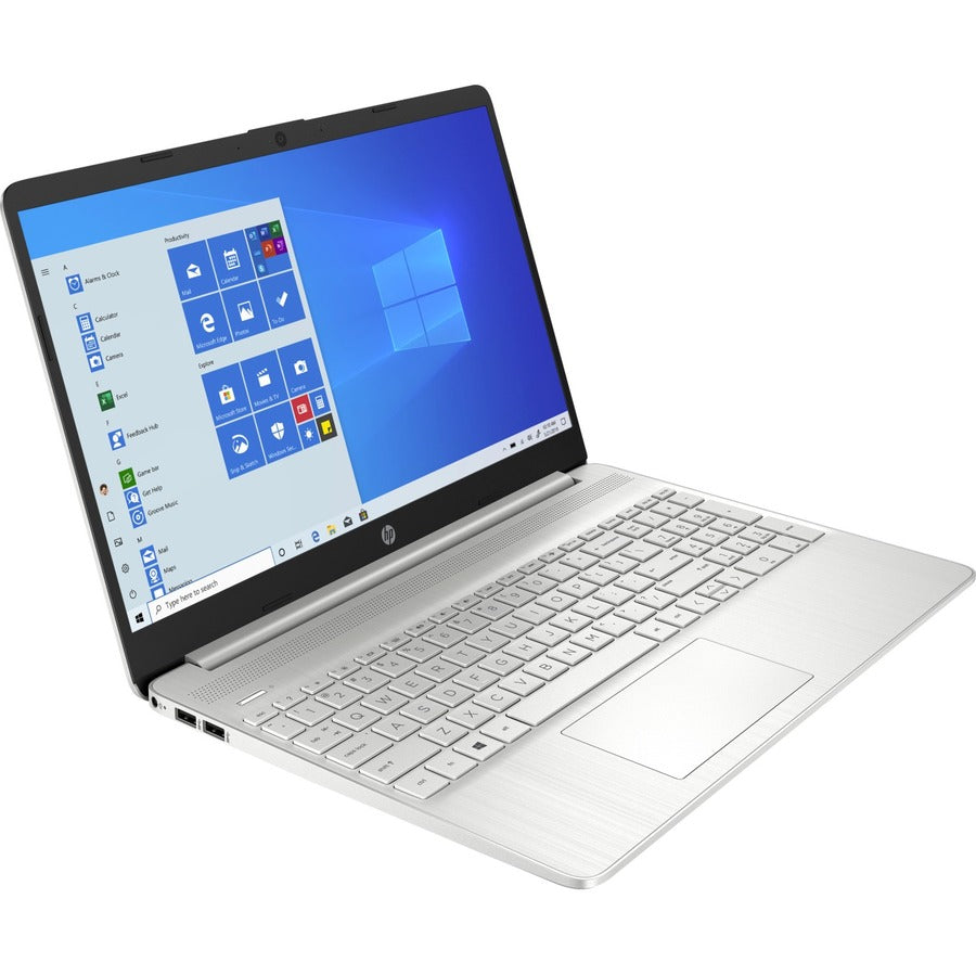 HP 15-dy2000 15-dy2005tg 15.6" Touchscreen Notebook - HD - 1366 x 768 - Intel Pentium Gold 7505 Dual-core (2 Core) - 8 GB Total RAM - 256 GB SSD - Natural Silver - Refurbished