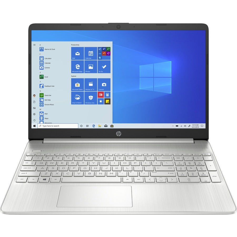 HP 15-dy2000 15-dy2005tg 15.6" Touchscreen Notebook - HD - 1366 x 768 - Intel Pentium Gold 7505 Dual-core (2 Core) - 8 GB Total RAM - 256 GB SSD - Natural Silver - Refurbished