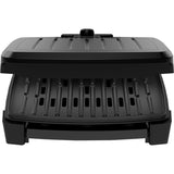 George Foreman 5-Serving Submersible Grill - Black Plates