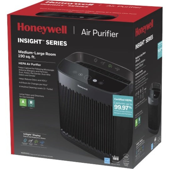 Honeywell InSight HEPA Air Purifier - Black, HPA5200B