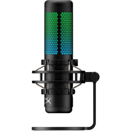 HyperX QuadCast S Wired Condenser Microphone - Black, Gray