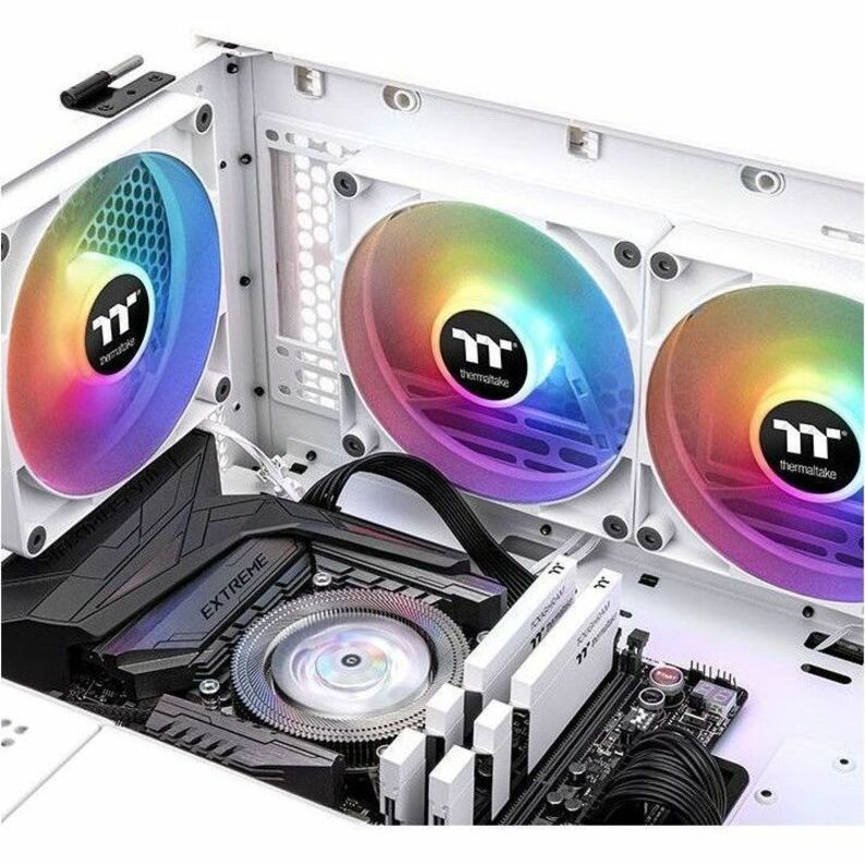 Thermaltake CT140 ARGB Sync PC Cooling Fan White (2-Fan Pack) - 2 Pack