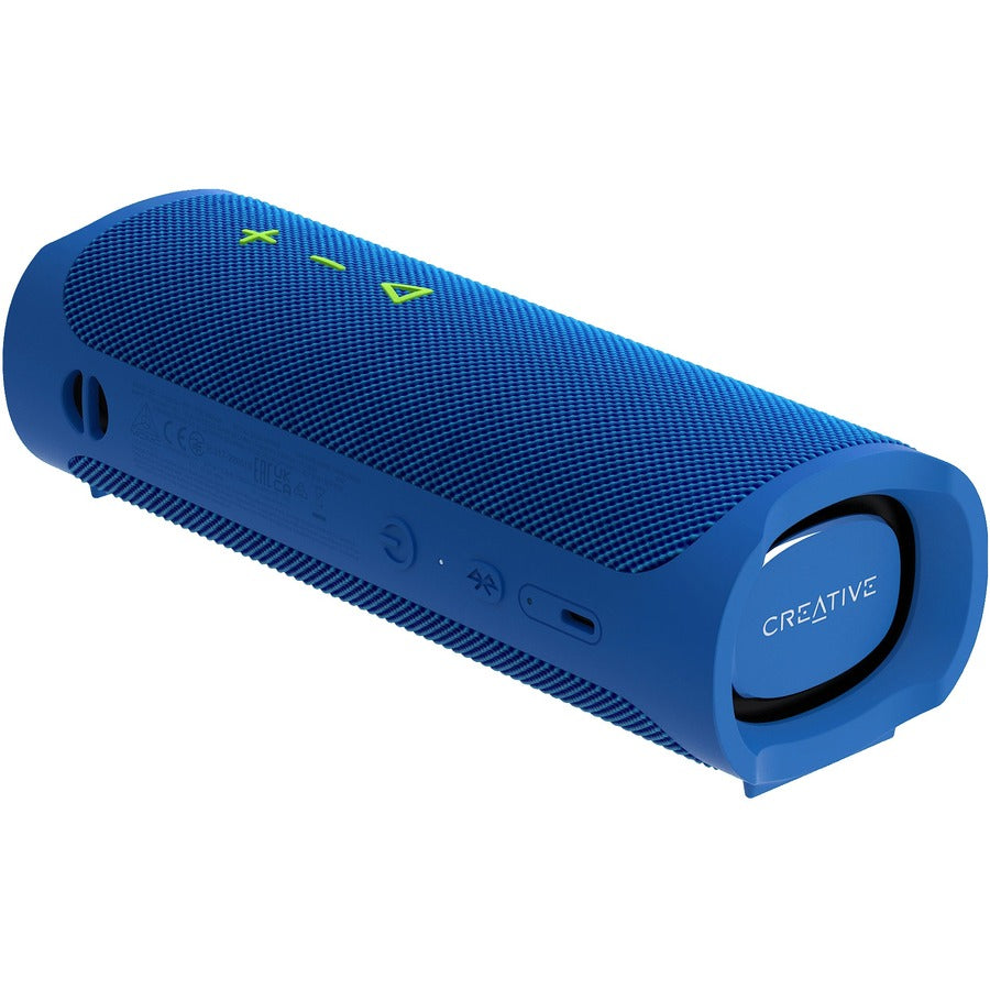 Creative MUVO Go Portable Bluetooth Speaker System (Blue) - 20 W RMS