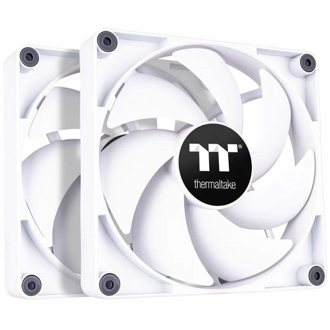 Thermaltake CT120 PC Cooling Fan White (2-Fan Pack) - 2 Pack