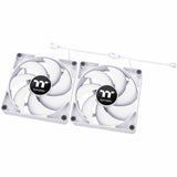 Thermaltake CT120 PC Cooling Fan White (2-Fan Pack) - 2 Pack