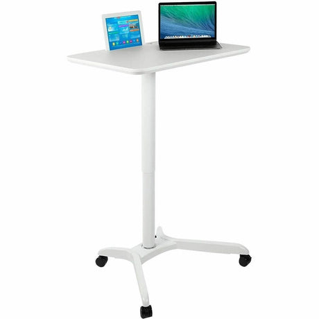 Mount-It! Sit/Stand Mobile Laptop Cart