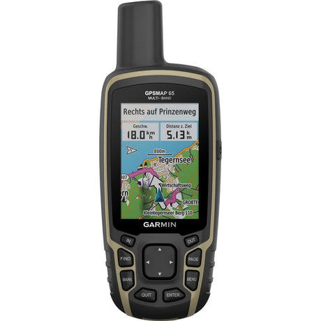 Garmin GPSMAP 65 Handheld GPS Navigator - Rugged - Handheld