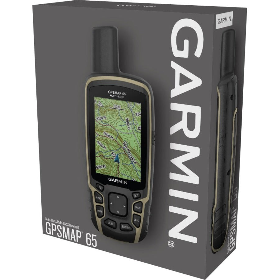 Garmin GPSMAP 65 Handheld GPS Navigator - Rugged - Handheld