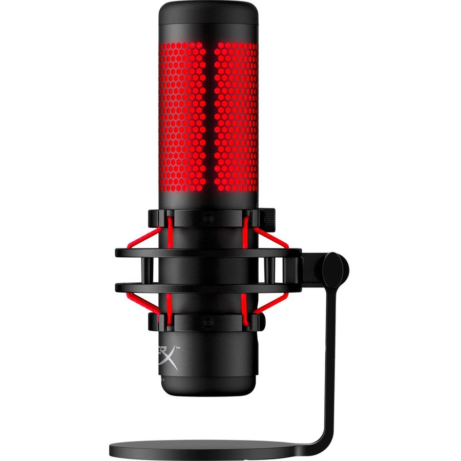 HyperX QuadCast Electret Condenser Microphone - Black, Red